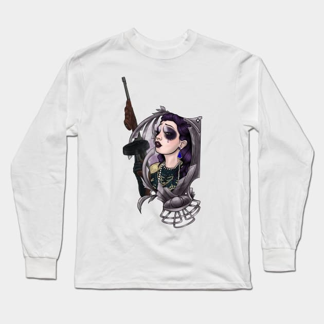 Dangerous Dame Long Sleeve T-Shirt by xdrewstroyerx